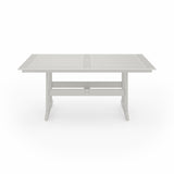 SoPoly 72" Savannah Farmhouse Dining Table