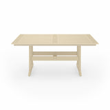 SoPoly 72" Savannah Farmhouse Dining Table