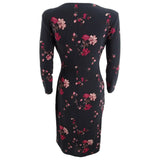Lauren Ralph Lauren Floral Ruched Jersey Dress, Size 2
