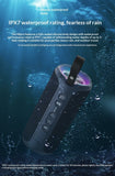 Outdoor Home Colorful Lights Bluetooth Speaker