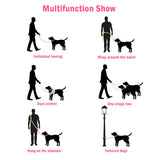 Pet Dog Cat Walking Multi-purpose Reflective Hand Holding Rope