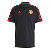 adidas Mens Manchester United DNA Polo Shirt Black 3X-Large