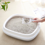 Pet Toilet Cat Litter Box with Scoop High Quality Anti-Splash Dog Plastic Toilet