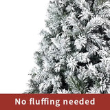 7.5 Ft. Hinged Artificial Fir Christmas Tree