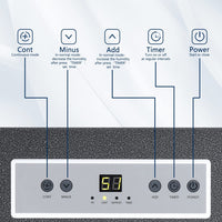 7500 Sq.ft Commercial Dehumidifier, 190 Pint Large Industrial Dehumidifier