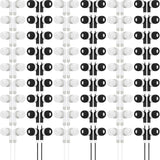 Kigeli 100 Pcs Kids Bulk Earbud Headphones for Classroom Student Wired Headphones in-Ear Earbud 3.5 mm Disposable Earphones Set for Kids Adult Class School Library Laptop (Grey Black)