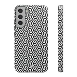 TWISTED GRID | Tough Phone Case