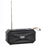 Solar-Powered Flashlight Bluetooth Speaker
