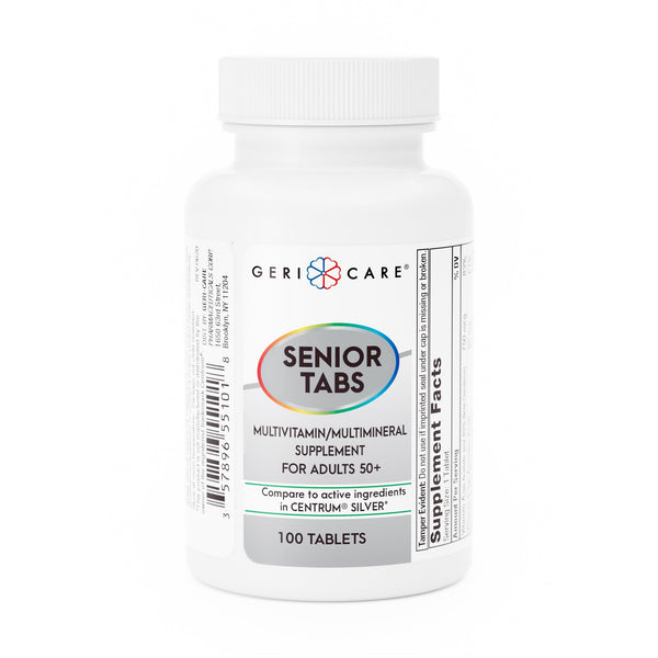 Geri-Care Senior Tabs Multivitamin Supplement, 100 tablets