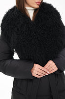 Genuine Lama Fur Premium Down Coat