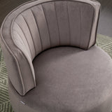 360 Degree Swivel Cuddle Barrel Accent Sofa Chairs