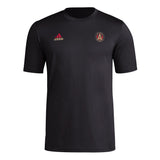 adidas Mens FC Short Sleeve Pre-Game T-Shirt Black/Atlanta United Medium