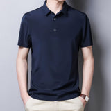 Mens Seamless Short-sleeve T-shirt For Summer