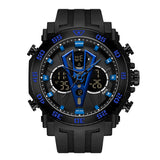 Sanda Youth Dual-Display Watch For Men