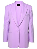 The Andamane Lilac Polyester Blazer Women