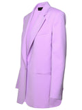 The Andamane Lilac Polyester Blazer Women