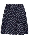 Kenzo 'Verdy By Kenzo' Blue Viscose Miniskirt Women