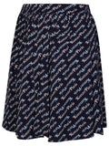 Kenzo 'Verdy By Kenzo' Blue Viscose Miniskirt Women