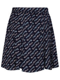 Kenzo 'Verdy By Kenzo' Blue Viscose Miniskirt Women
