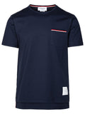 Thom Browne Navy Cotton T-Shirt Men