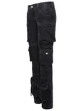 The Attico 'Essie' Black Cotton Jeans Women