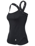 The Attico Black Cotton Top Women