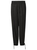 Jil Sander Black Viscose Trousers Women