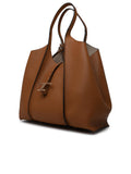 Tod's 'Timeless' Brown Leather Shopping Bag Women