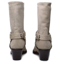 Sonora Beige Suede Ankle Boots Women