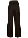 Burberry Brown Wool Cargo Pants Women