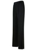 Jil Sander Black Viscose Trousers Women