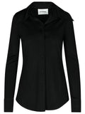 Jil Sander Black Viscose Shirt Women