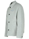 Versace Grey Wool Jacket Men