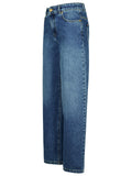 Moschino Blue Cotton Jeans Women