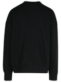 Palm Angels Black Cotton Sweatshirt Men