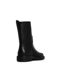 Tod's Black Leather Ankle Boots Women