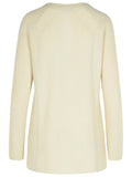 Fay Cream Wool Blend Cardigan Women