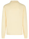 Marni Ivory Virgin Wool Polo Shirt Men