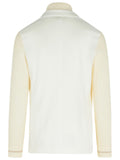 Eleventy White Cotton Blend Cardigan Men