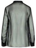 Dolce & Gabbana Black Silk Shirt Women