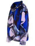 Jw Anderson Blue Polyester Blend Fleece Men