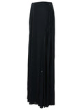 Lanvin 'Flared' Black Viscose Blend Skirt Women