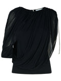 Lanvin 'Draped' Viscose Blend Top Women