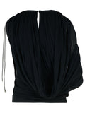 Lanvin 'Draped' Viscose Blend Top Women