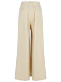 Maison Margiela 'Over' Ivory Cotton Blend Pants Women