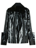 Jil Sander Black Linen Jacket Women