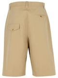 Moschino Beige Cotton Blend Bermuda Shorts Men