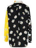 Moschino 'Patchwork' Multicolor Silk Shirt Women