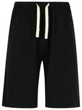 Palm Angels Black Cotton Bermuda Shorts Men