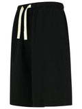 Palm Angels Black Cotton Bermuda Shorts Men